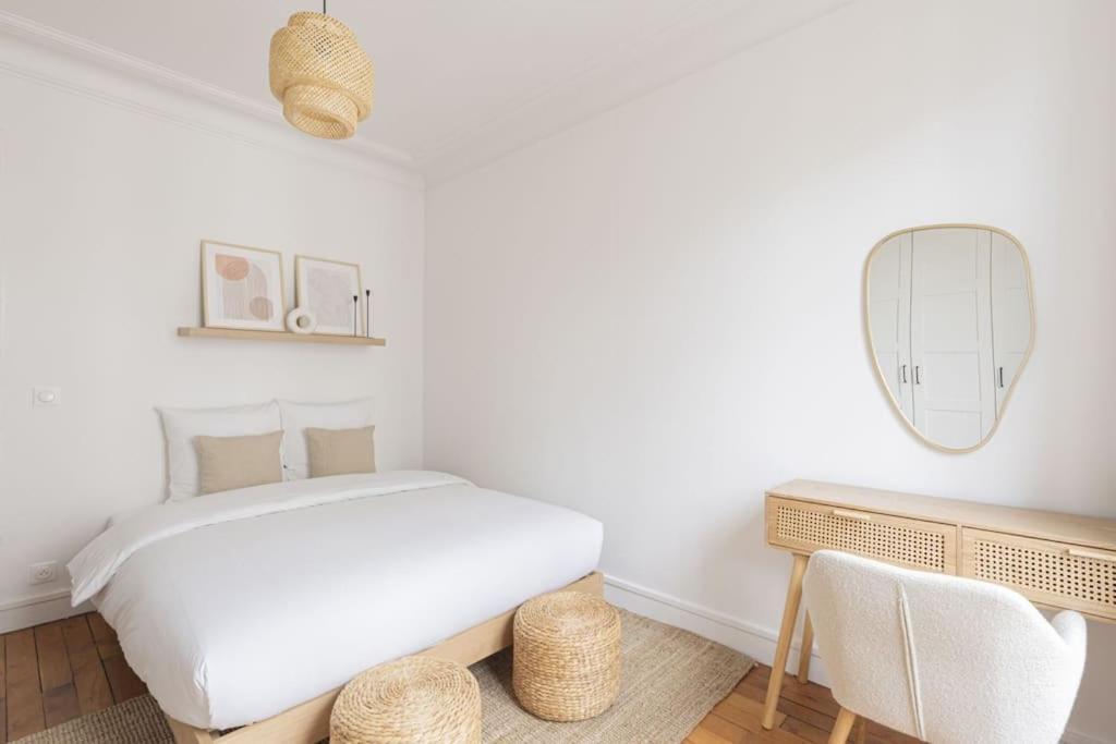Apartment 1 Bedroom # Paris 14 # Alesia Eksteriør billede