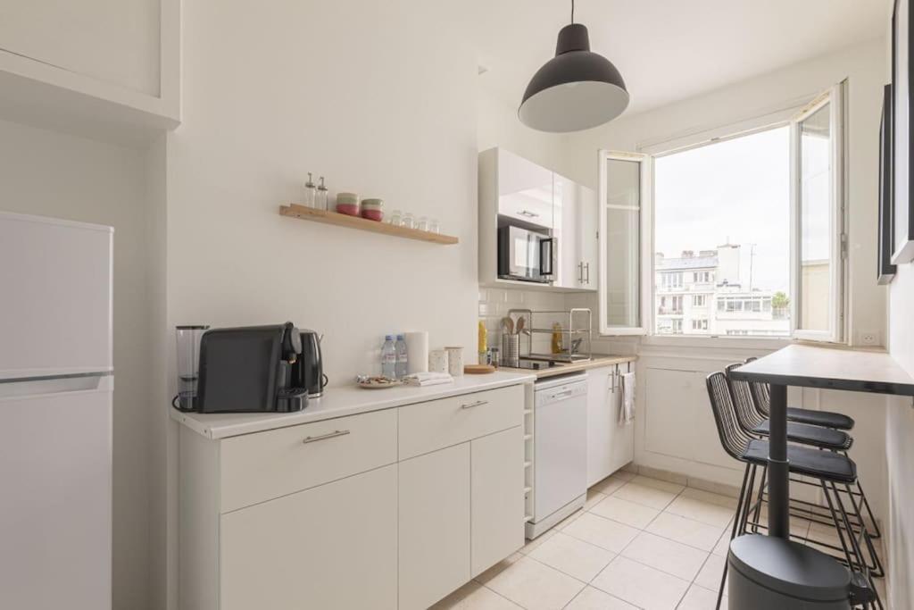 Apartment 1 Bedroom # Paris 14 # Alesia Eksteriør billede