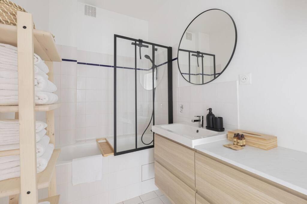 Apartment 1 Bedroom # Paris 14 # Alesia Eksteriør billede